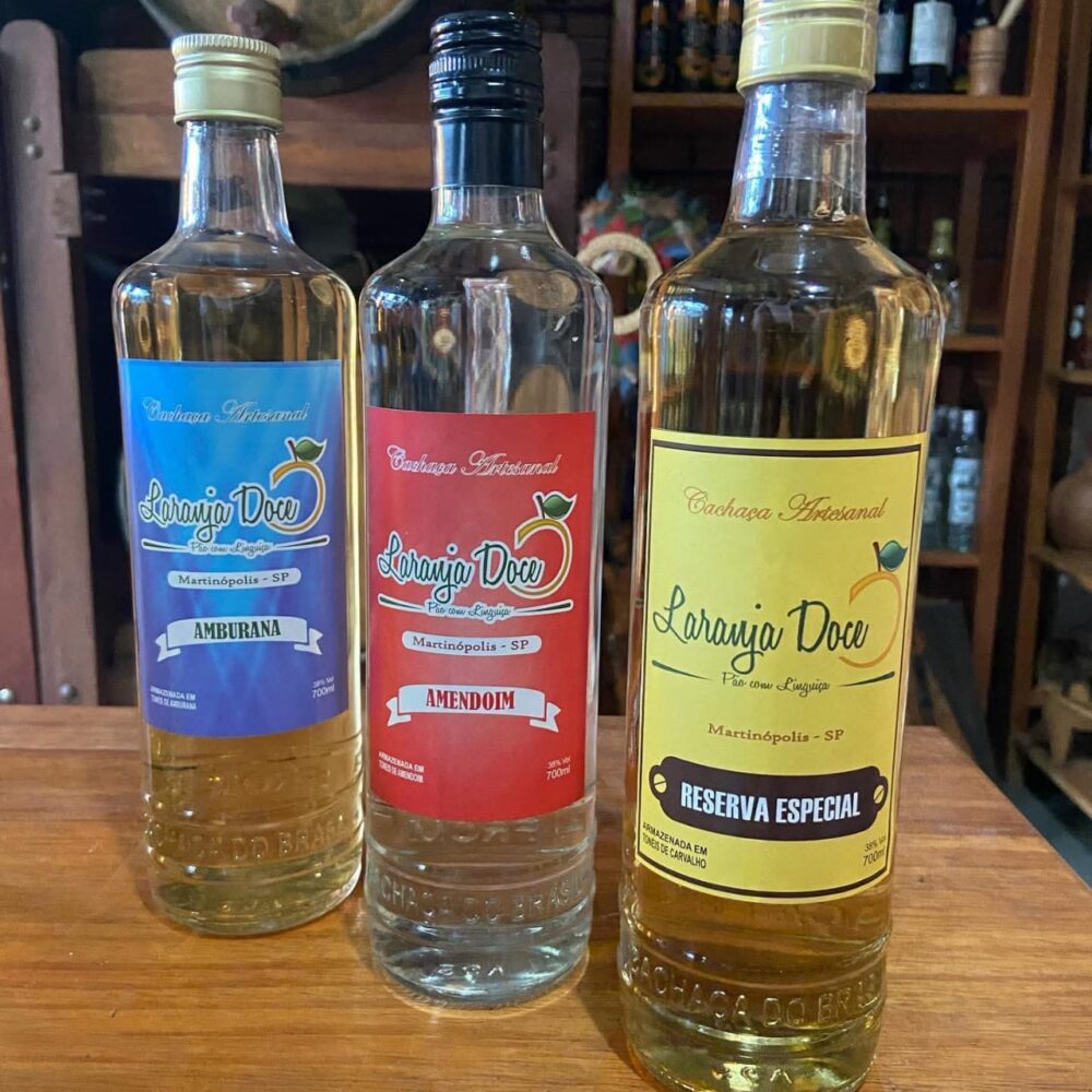 Cachaça Artesanal Laranja Doce Amendoim